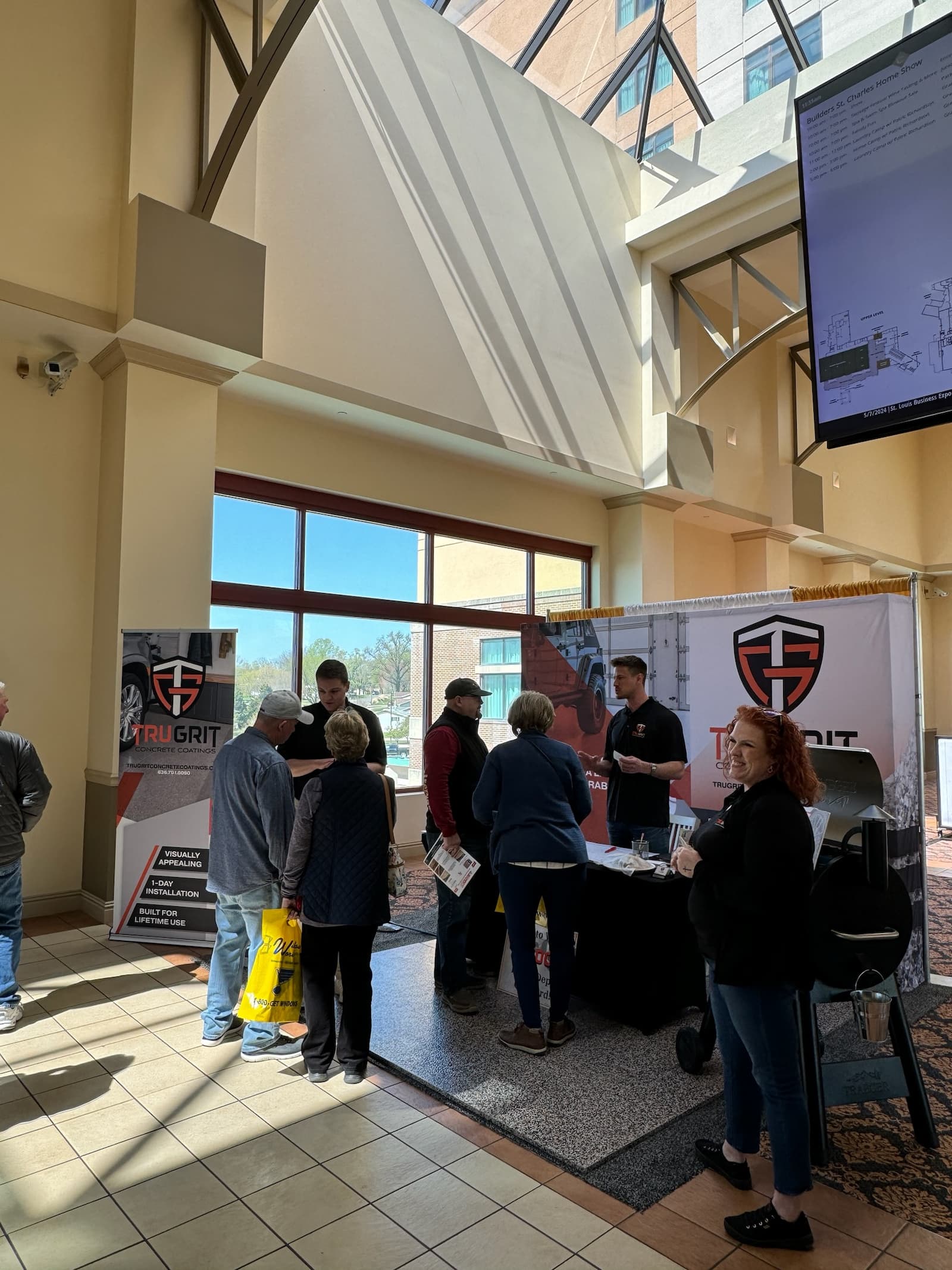 group TruGrit Concrete Coatings Shines at the 2024 Spring Home Show in St. Charles