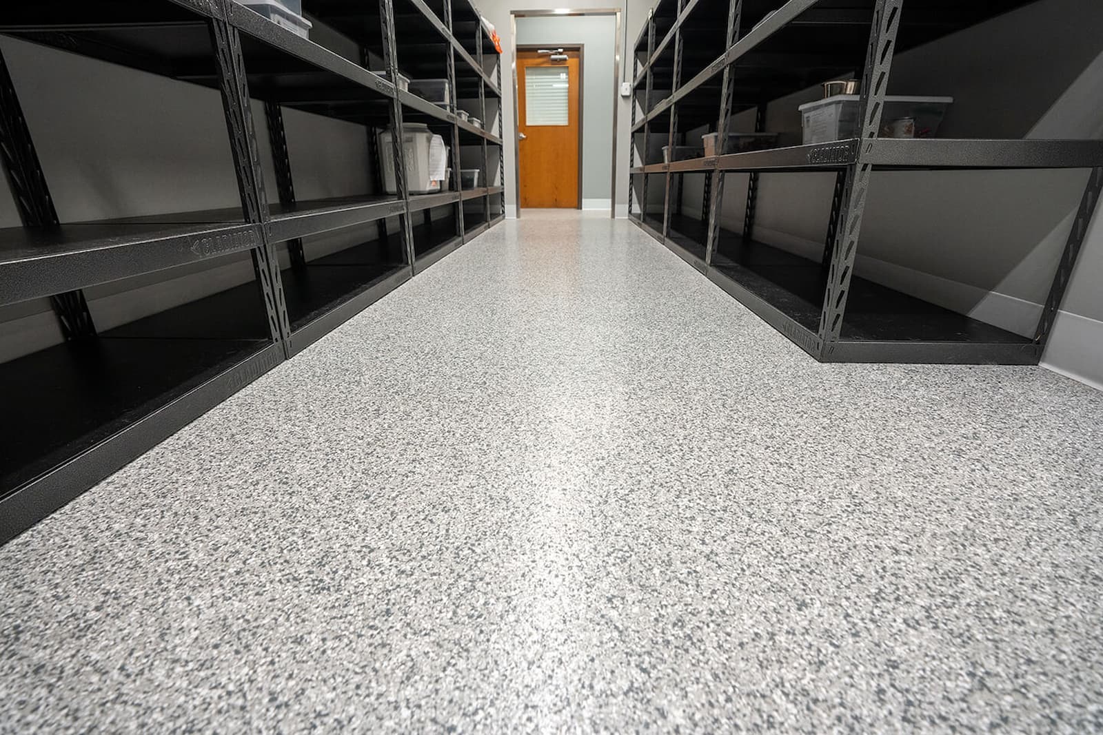 hallway industrial coated - Are Polyurea Concrete Coatings Chemical Resistant? What You Should Know Before You Choose